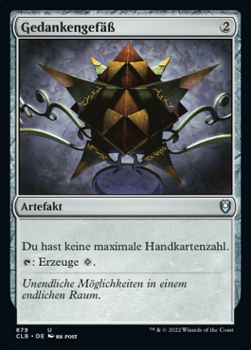 Gedankengefäß XCLB-879 Uncommon Near Mint Deutsch