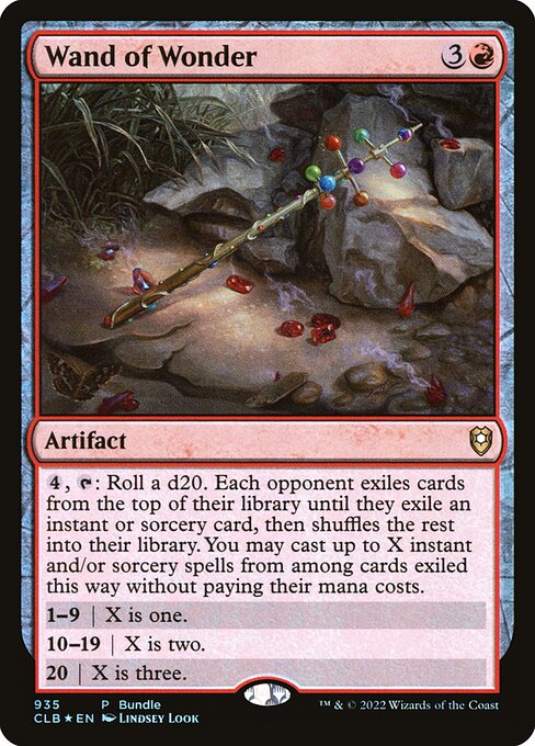 Wand of Wonder PROM-935 Rare Near Mint Englisch Foil