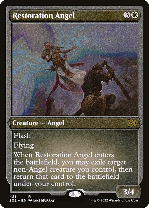 Restoration Angel X2X2-421 Rare Near Mint Englisch Foil