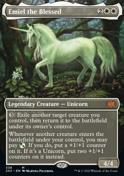 Emiel die Gesegnete (V.1) X2X2-338 Mythic Excellent Englisch Foil