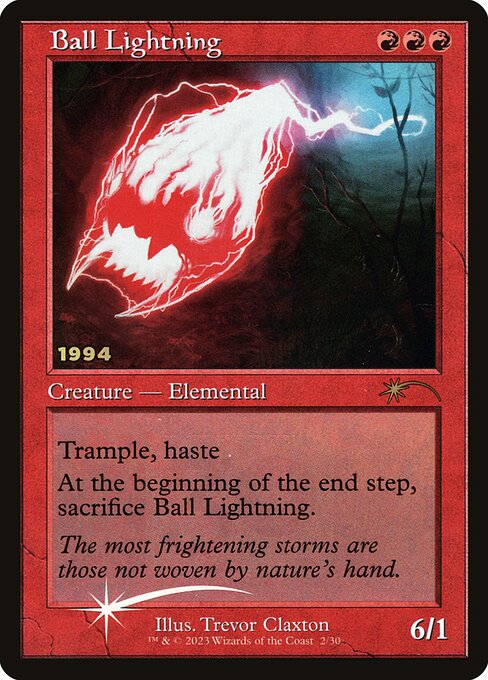 Kugelblitz 30C-2/30 Rare Excellent Englisch Foil
