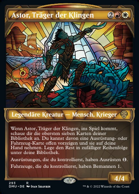 Astor, Träger der Klingen (V.1) XDMU-293 Rare Near Mint Deutsch