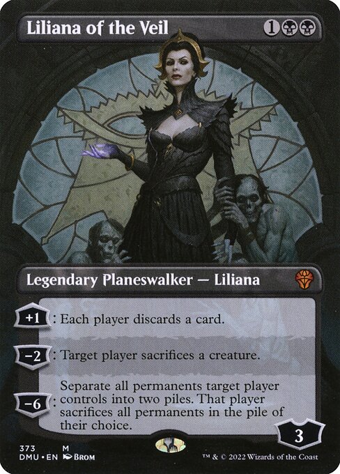 Liliana of the Veil XDMU-373 Mythic Excellent Englisch Foil