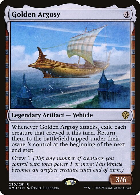 Golden Argosy DMU-230 Rare Excellent Englisch Foil