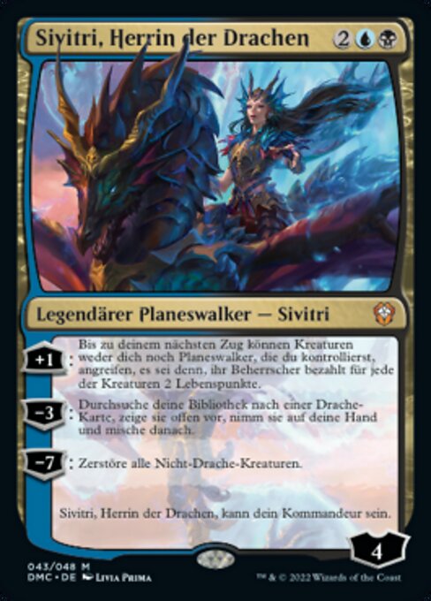 Sivitri, Dragon Master DMC-43 Mythic Excellent Deutsch