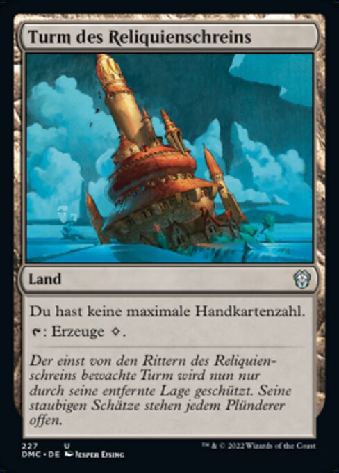 Turm des Reliquienschreins DMC-227 Uncommon Near Mint Deutsch