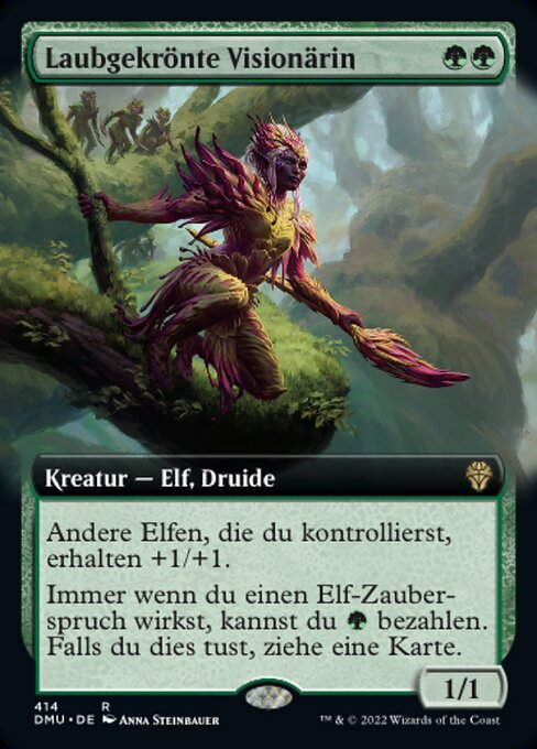 Laubgekrönte Visionärin XDMU-414 Rare Near Mint Deutsch Foil