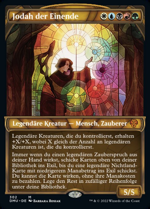 Jodah der Einende (V.1) XDMU-302 Mythic Excellent Deutsch Foil