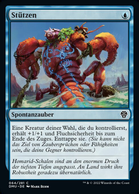 Stützen DMU-64 Common Near Mint Deutsch Foil