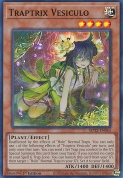 Fallenstellerin Vesiculo MP22-063 Super Rare Near Mint Deutsch 1. Auflage