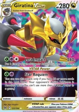 Giratina VSTAR LOR-131 Ultra Rare Good Deutsch