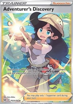 Entdeckung der Abenteurerin LOR-TG23 Ultra Rare Near Mint Deutsch
