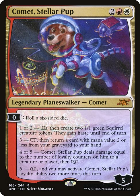 Comet, Stellar Pup UNF-166 Mythic Near Mint Englisch