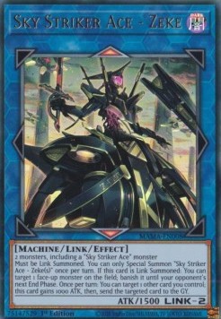 Sky Striker Ace - Zeke MAMA-008 Ultra Rare Near Mint Englisch 1. Auflage