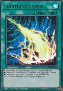 Blitzsturm (V.1) MAMA-089 Ultra Rare Excellent Deutsch 1. Auflage