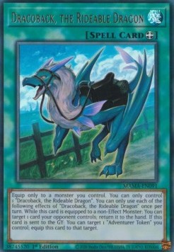 Dracoback, der Reitdrachen MAMA-091 Ultra Rare Excellent Deutsch 1. Auflage