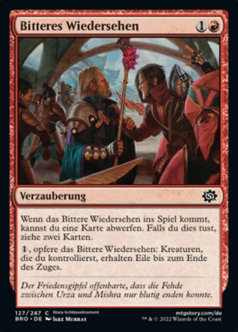 Bitteres Wiedersehen BRO-127 Common Excellent Deutsch