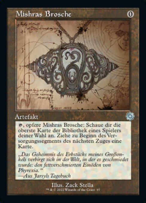 Mishras Brosche (V.2) BRR-97 Uncommon Excellent Deutsch