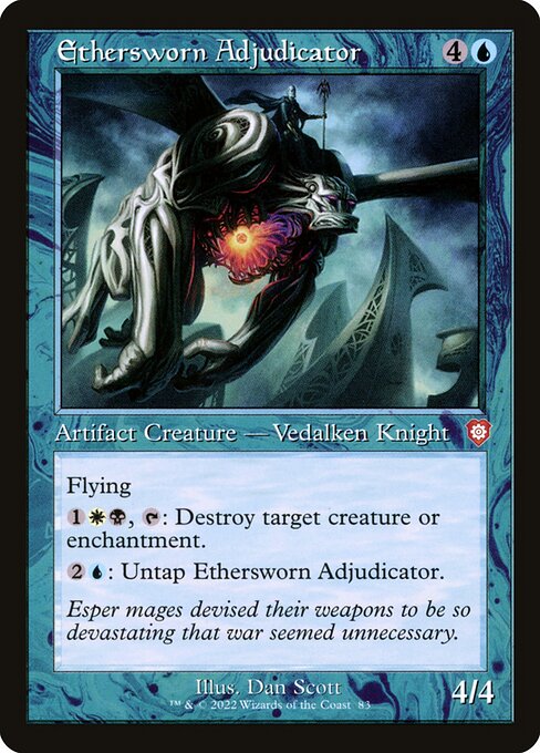 Ethersworn Adjudicator BRC-83 Mythic Near Mint Englisch