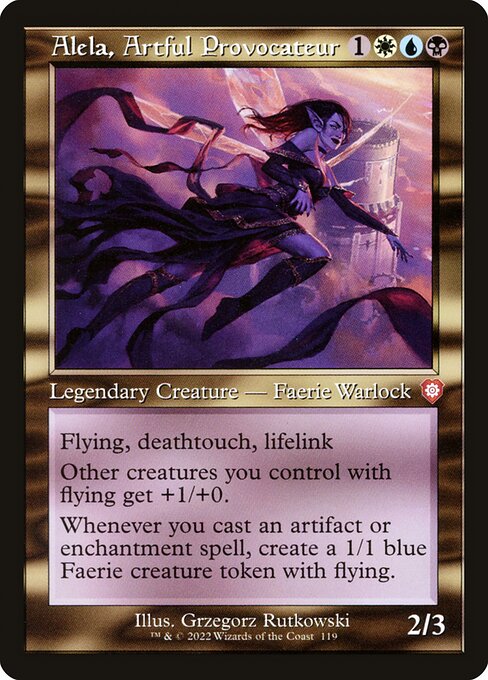Alela, Artful Provocateur BRC-119 Mythic Near Mint Englisch