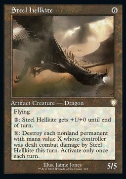 Steel Hellkite BRC-163 Rare Near Mint Englisch