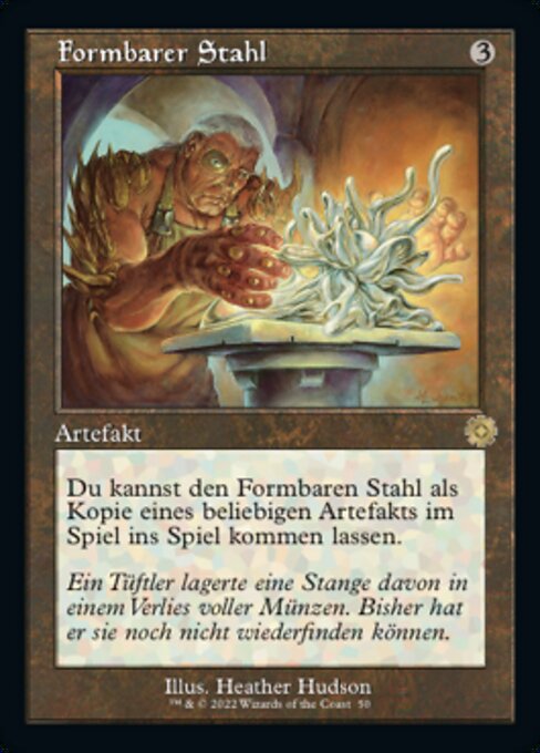 Formbarer Stahl (V.1) BRR-50 Rare Excellent Deutsch