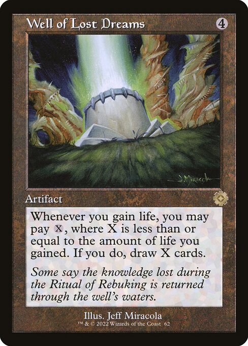 Well of Lost Dreams BRR-62 Rare Near Mint Englisch