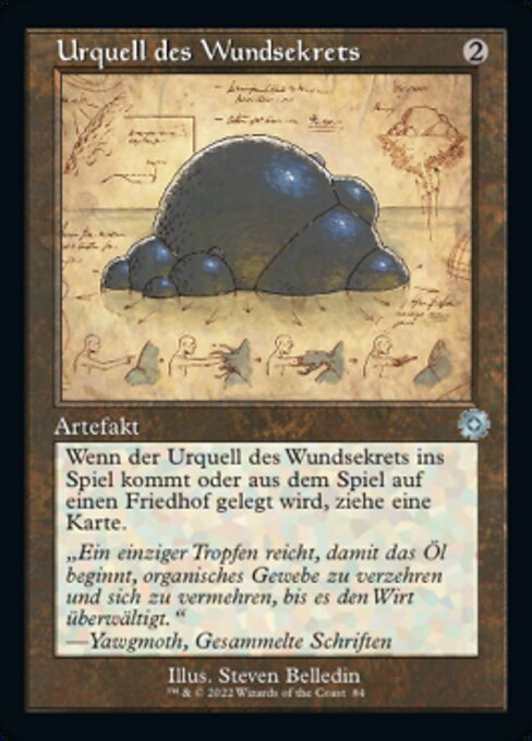 Urquell des Wundsekrets (V.2) BRR-84 Uncommon Excellent Deutsch