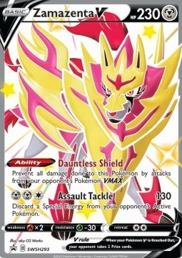 Zamazenta V SWSH-293 Promo Near Mint Deutsch