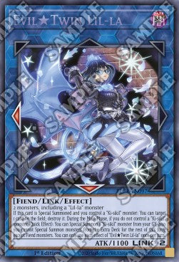 EvilTwin Lil-la BLCR-097 Secret Rare Near Mint Deutsch 1. Auflage