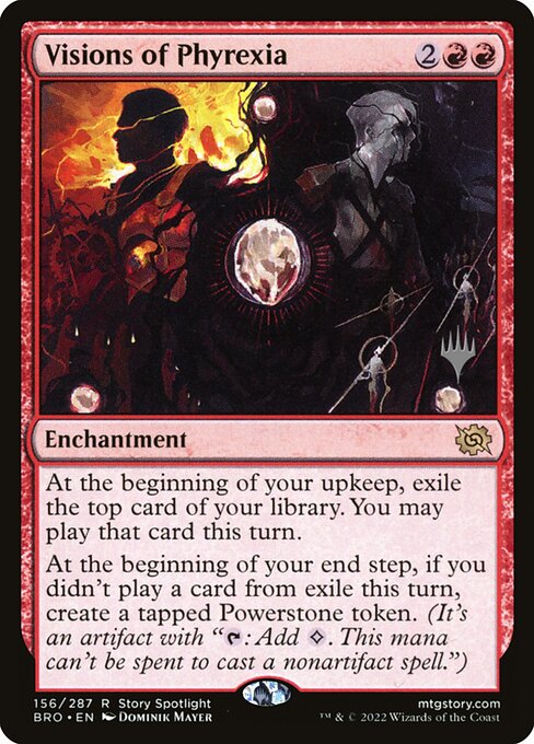 Visionen von Phyrexia (V.2) PBRO-156 Rare Near Mint Deutsch