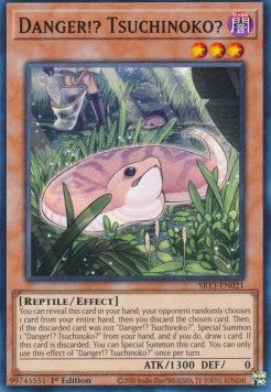 Gefahr!? Tsuchinoko? SR13-021 Common Near Mint Deutsch 1. Auflage
