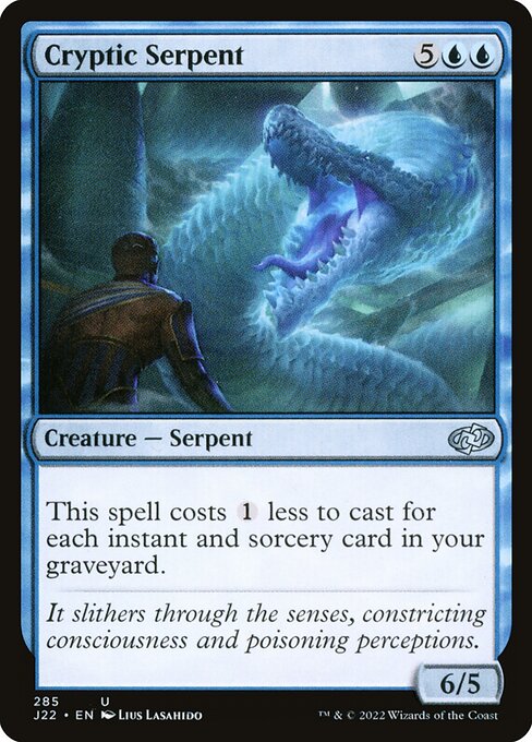 Cryptic Serpent J22-285 Uncommon Near Mint Englisch
