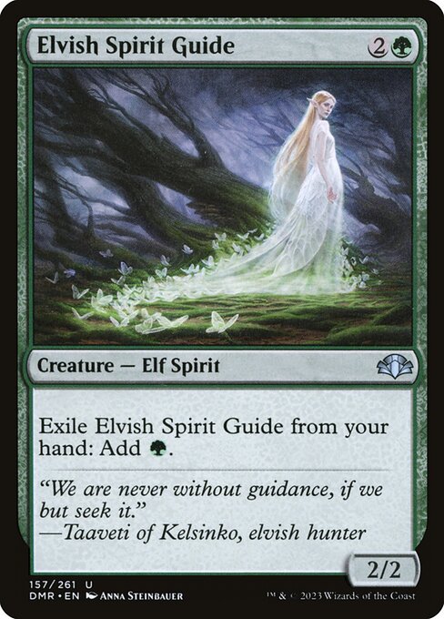 Elvish Spirit Guide DMR-157 Uncommon Near Mint Englisch Foil