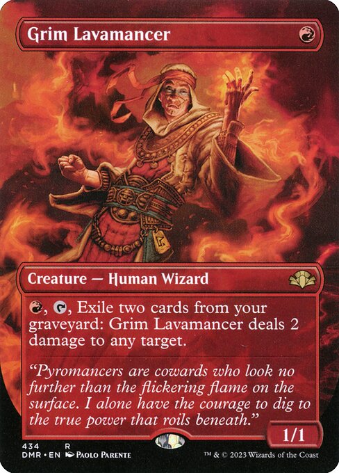 Grimmiger Magmamagier (V.2) XDMR-434 Rare Near Mint Englisch