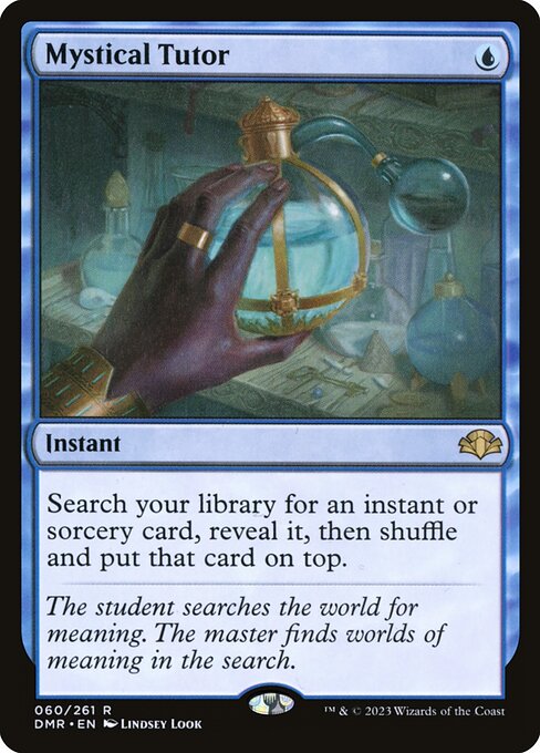 Mystical Tutor DMR-60 Rare Near Mint Englisch