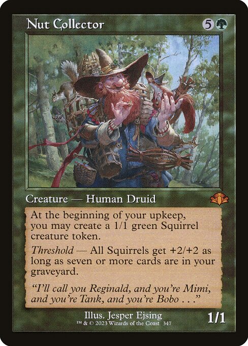 Nüssesammler (V.1) XDMR-347 Mythic Excellent Englisch Foil