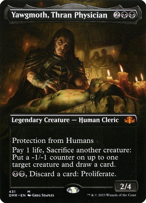 Yawgmoth, Thran-Medikus (V.2) XDMR-431 Mythic Near Mint Englisch