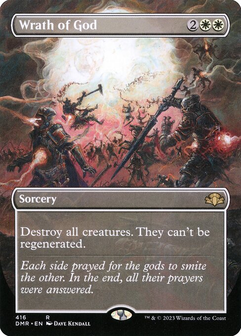 Wrath of God (V.2) XDMR-416 Rare Near Mint Englisch