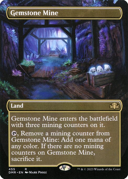 Gemstone Mine XDMR-455 Rare Near Mint Englisch