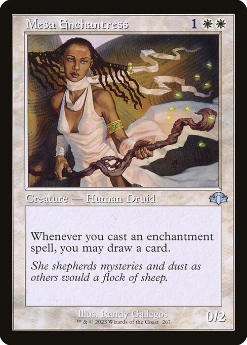 Mesa Enchantress XDMR-267 Uncommon Near Mint Englisch Foil