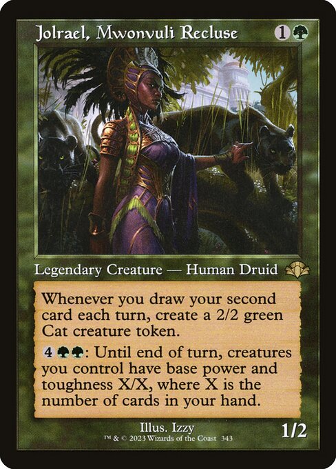 Jolrael, Mwonvuli-Einsiedlerin XDMR-343 Rare Near Mint Englisch Foil