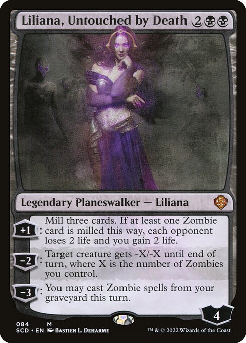 Liliana, vom Tode unberührt SCD-84 Mythic Excellent Englisch