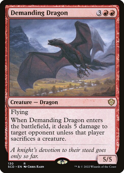 Demanding Dragon SCD-130 Rare Near Mint Englisch