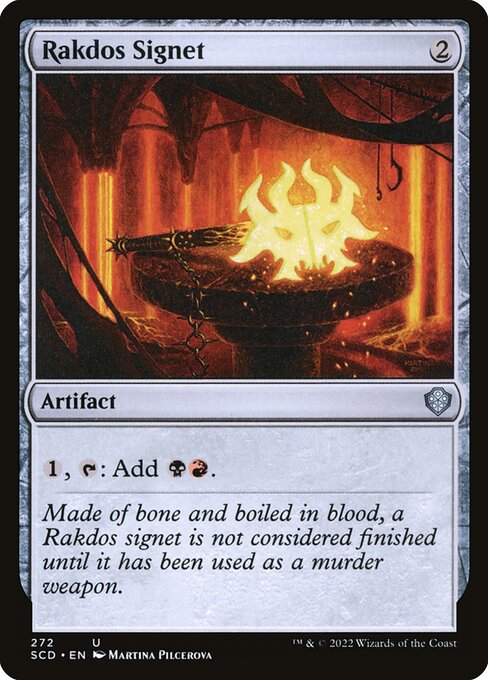 Rakdos-Petschaft SCD-272 Uncommon Near Mint Deutsch