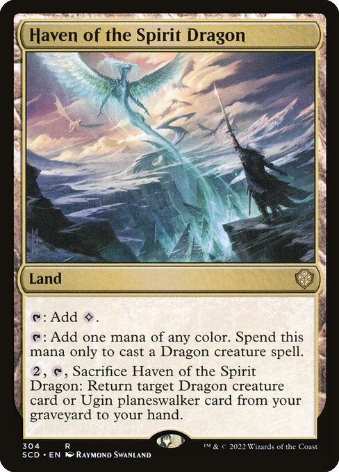 Haven of the Spirit Dragon SCD-304 Rare Near Mint Englisch