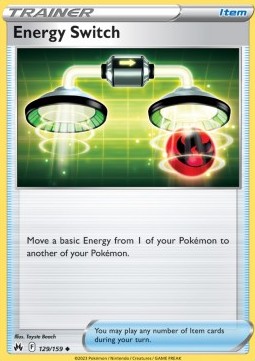 Energy Switch CRZ-129 Uncommon Excellent Englisch