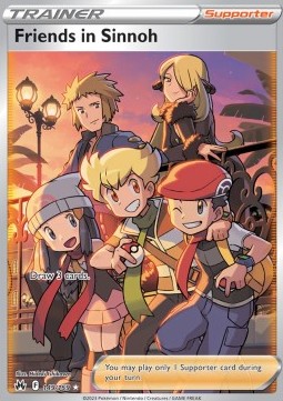 Friends in Sinnoh CRZ-149 Ultra Rare Near Mint Englisch