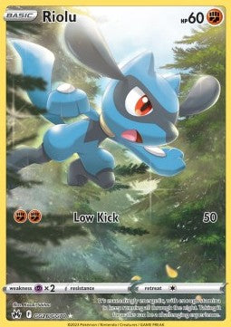 Riolu CRZ-GG26 Holo Rare Near Mint Deutsch