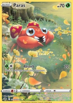 Paras CRZ-GG32 Holo Rare Excellent Englisch